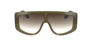 Victoria Beckham VB664S unisex Green Shield Sunglasses