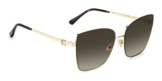 Jimmy Choo VELLA/S women Grey Geometric Sunglasses