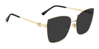Jimmy Choo VELLA/S women Gold Geometric Sunglasses