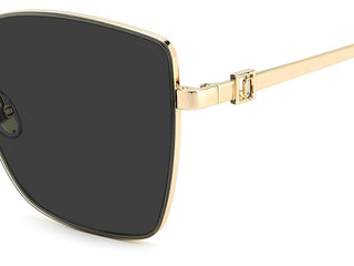 Jimmy Choo VELLA/S women Gold Geometric Sunglasses