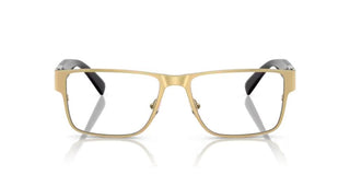Versace VE 1274 men Gold Squared Eyeglasses