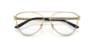 Versace Ve 1296 Women Gold Cat Eye Eyeglasses