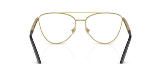 Versace Ve 1296 Women Gold Cat Eye Eyeglasses