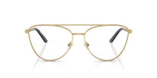 Versace Ve 1296 Women Gold Cat Eye Eyeglasses