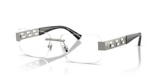 Versace VE 1310 unisex Silver Rectangle Eyeglasses