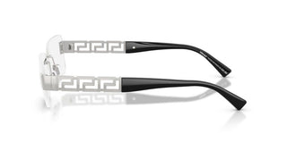 Versace VE 1310 unisex Silver Rectangle Eyeglasses