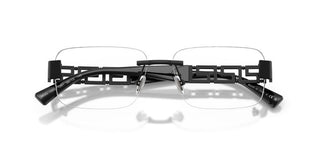 Versace VE 1310 unisex Black Rectangle Eyeglasses