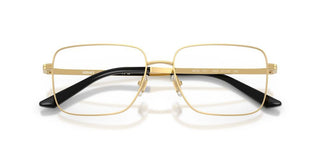 Versace Ve 1311 Men Gold Geometric Eyeglasses