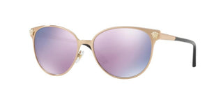 Versace VE 2168 women Rose gold Squared Sunglasses