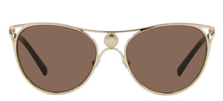 Versace VE 2237 women Gold Cat Eye Sunglasses