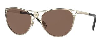 Versace VE 2237 women Gold Cat Eye Sunglasses