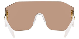 Versace VE 2258 unisex Gold Shield Sunglasses