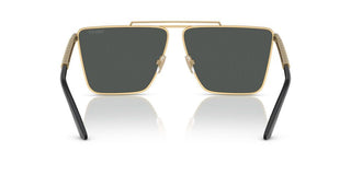 Versace Ve 2266 Men Gold Squared Sunglasses