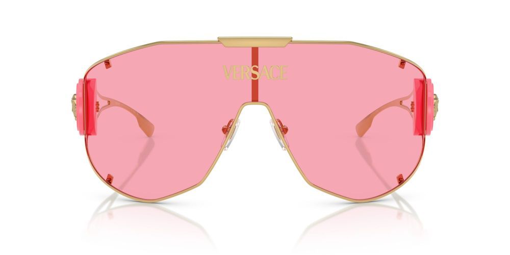 Versace VE 2268 men Gold Shield Sunglasses – Otticanet US versace-ve-2268-men-gold-shield-sunglasses-otticanet-us