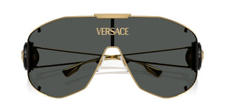 Versace VE 2268 men Gold Shield Sunglasses