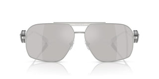 Versace VE 2269 men Silver Pilot Sunglasses