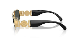 Versace VE 2287 men Gold Geometric Sunglasses