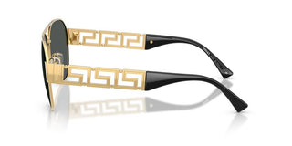 Versace VE 2289 men Gold Pilot Sunglasses