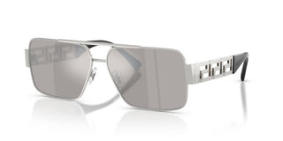 Versace VE 2290 men Silver Squared Sunglasses