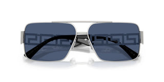 Versace VE 2290 men Silver Squared Sunglasses