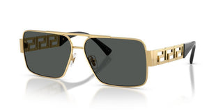 Versace VE 2290 men Gold Squared Sunglasses
