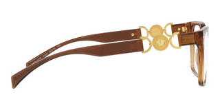 Versace VE 3335 women Brown Squared Eyeglasses