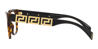Versace VE 3338 women Havana Squared Eyeglasses