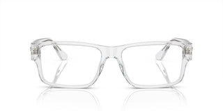 Versace VE 3342 men Transparent Geometric Eyeglasses
