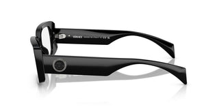 Versace Ve 3362u Women Black Rectangle Eyeglasses