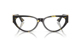 Versace VE 3366 women Havana Cat Eye Eyeglasses