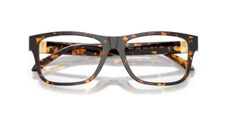 Versace VE 3380 men Havana Rectangle Eyeglasses
