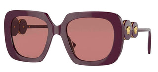 Versace VE 4434 women Red Geometric Sunglasses