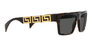 Versace VE 4445 men Havana Squared Sunglasses