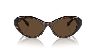 Versace VE 4455U women Havana Geometric Sunglasses
