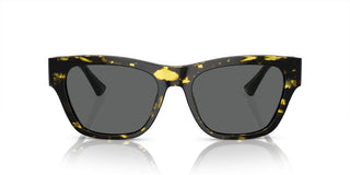 Versace VE 4457 men Havana Squared Sunglasses