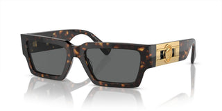 Versace VE 4459 unisex Havana Geometric Sunglasses