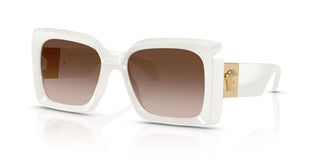 Versace Ve 4467u Women White Oversize Sunglasses