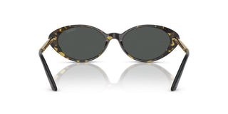 Versace Ve 4469 Women Havana Oval Sunglasses