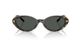 Versace Ve 4469 Women Havana Oval Sunglasses