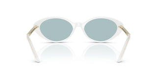 Versace Ve 4469 Women White Oval Sunglasses