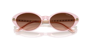 Versace Ve 4469 Women Pink Oval Sunglasses