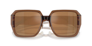 Versace Ve 4472d Women Brown Oversize Sunglasses