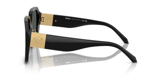 Versace Ve 4472d Women Black Oversize Sunglasses