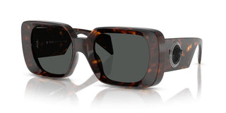 Versace Ve 4473u Women Havana Squared Sunglasses