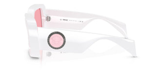Versace Ve 4473u Women White Squared Sunglasses
