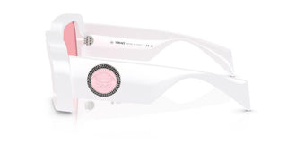 Versace Ve 4473u Women White Squared Sunglasses