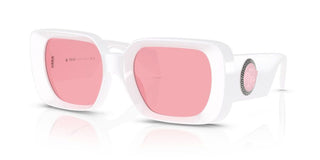 Versace Ve 4473u Women White Squared Sunglasses