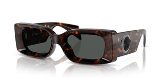 Versace Ve 4474u Unisex Havana Rectangle Sunglasses