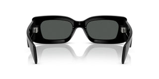 Versace Ve 4474u Unisex Black Rectangle Sunglasses