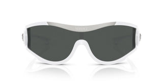 Versace Ve 4475 Unisex White Shield Sunglasses